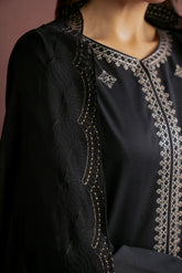 1 Piece Chiffon Embroidered Dupatta (FD0001)